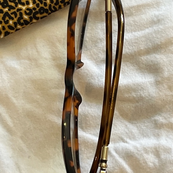 VERSACE TORTOISE SHELL FRAMES, with lens, excellent condition like new ITALY - Picture 5 of 7